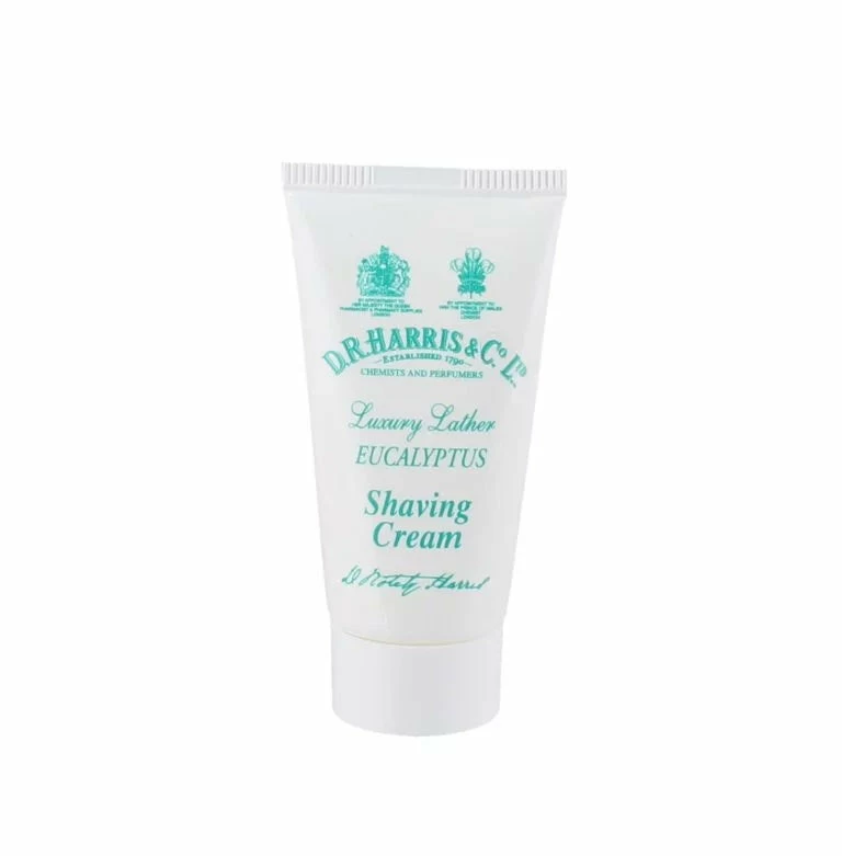D. R. Harris Travel Size Shaving Cream Tube - Eucalyptus 1 D. R. Harris Travel Size Shaving Cream Tube - Eucalyptus