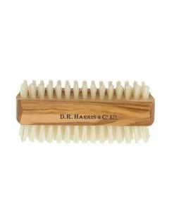 D. R. Harris Large Olive Wood Nail Brush