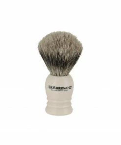 D. R. Harris R1 Super Badger Shaving Brush - Ivory