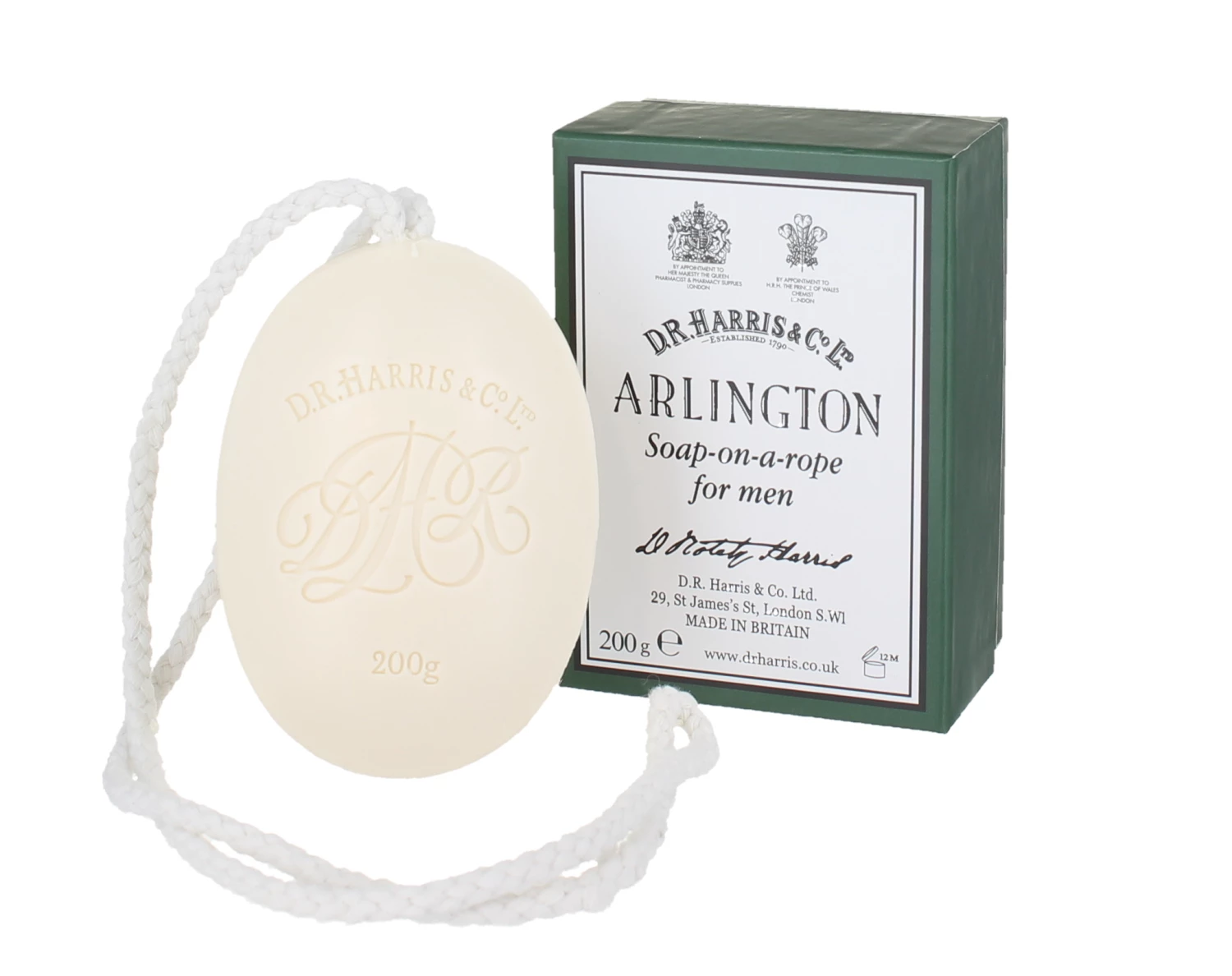 D. R. Harris Arlington Soap on a Rope 200g 1 D. R. Harris Arlington Soap on a Rope 200g