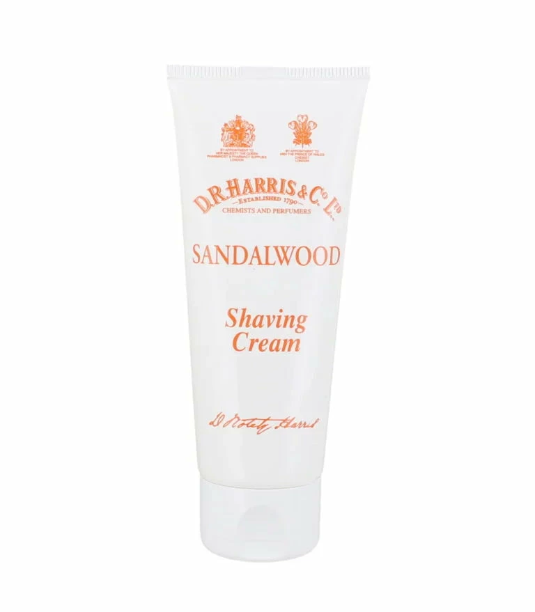 D. R. Harris Shaving Cream Tube - Sandalwood 1 D. R. Harris Shaving Cream Tube - Sandalwood