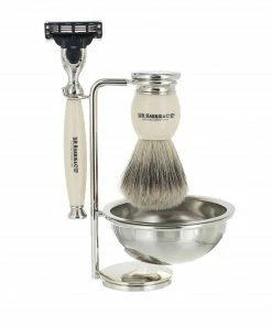 D. R. Harris Ivory 4-Piece Shaving Set