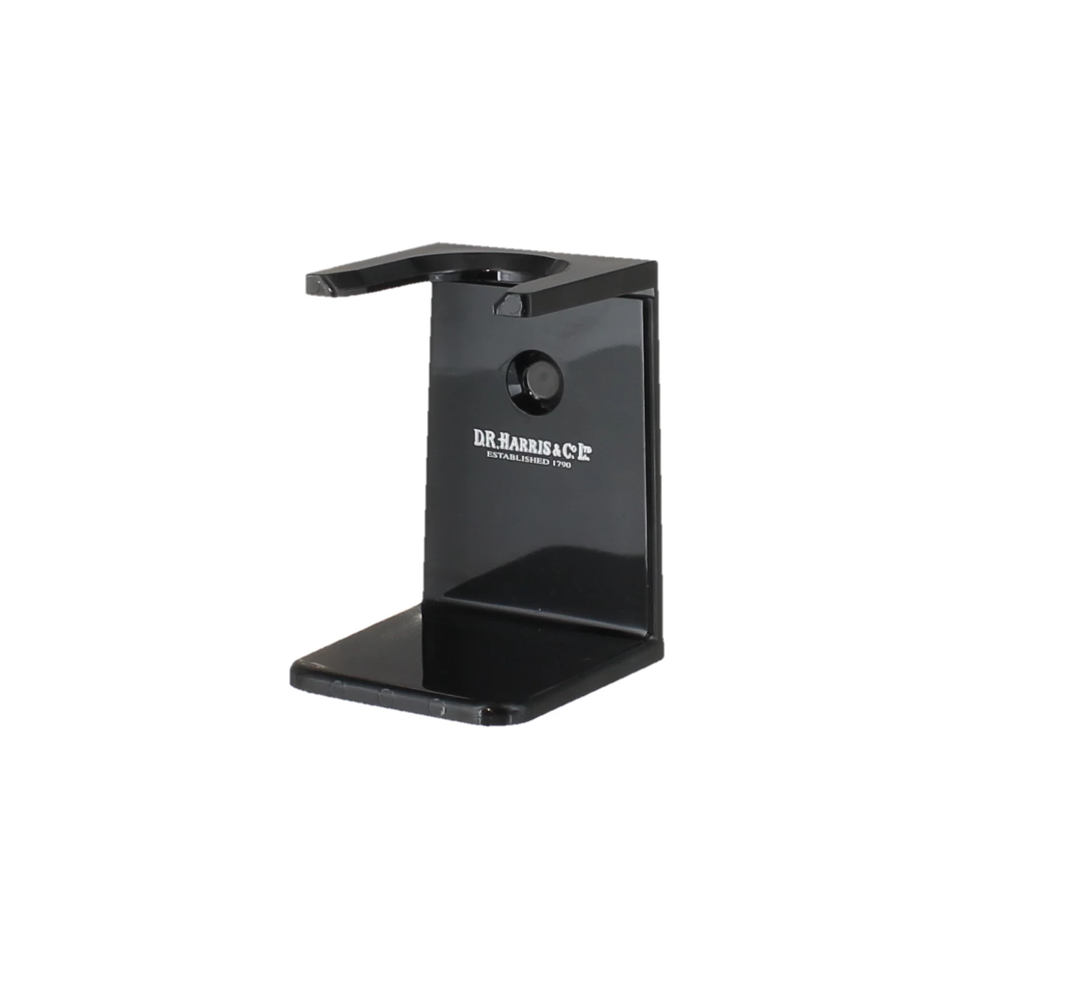D. R. Harris Ebony Plastic Shaving Brush Stand 1 D. R. Harris Ebony Plastic Shaving Brush Stand
