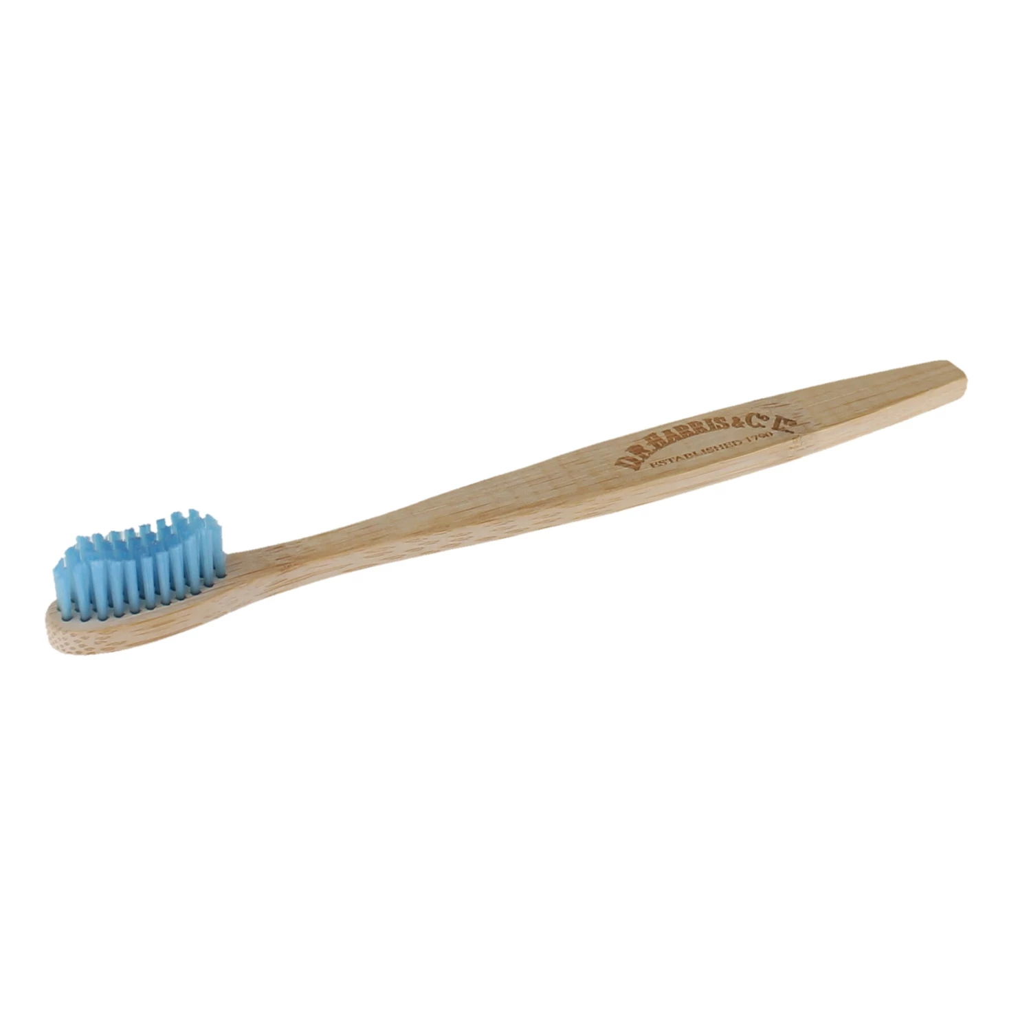 D. R. Harris Blue Bristle Biodegradable Bamboo Toothbrush 1 D. R. Harris Blue Bristle Biodegradable Bamboo Toothbrush