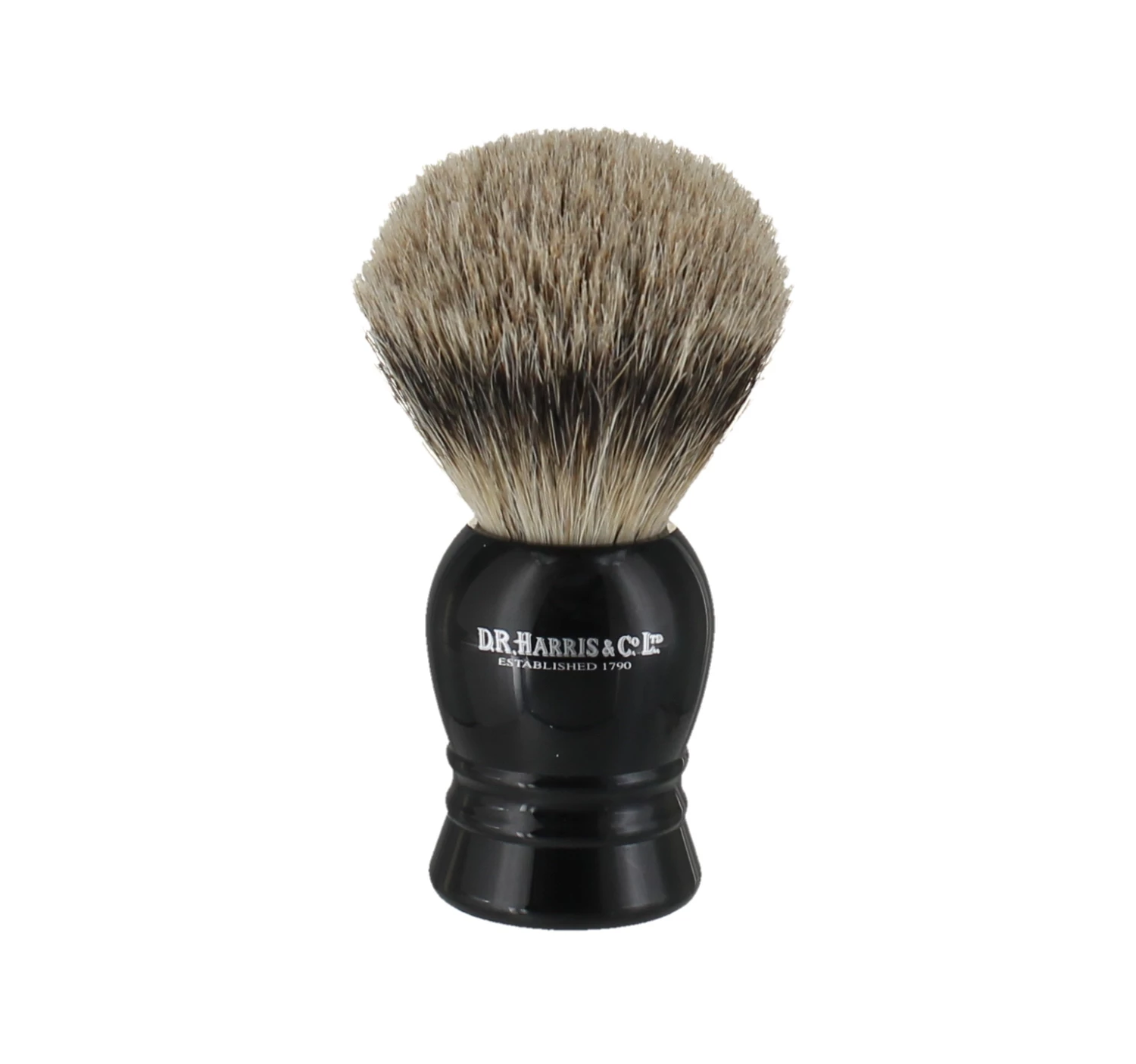 D. R. Harris R4 Super Badger Shaving Brush - Ebony 1 D. R. Harris R4 Super Badger Shaving Brush - Ebony