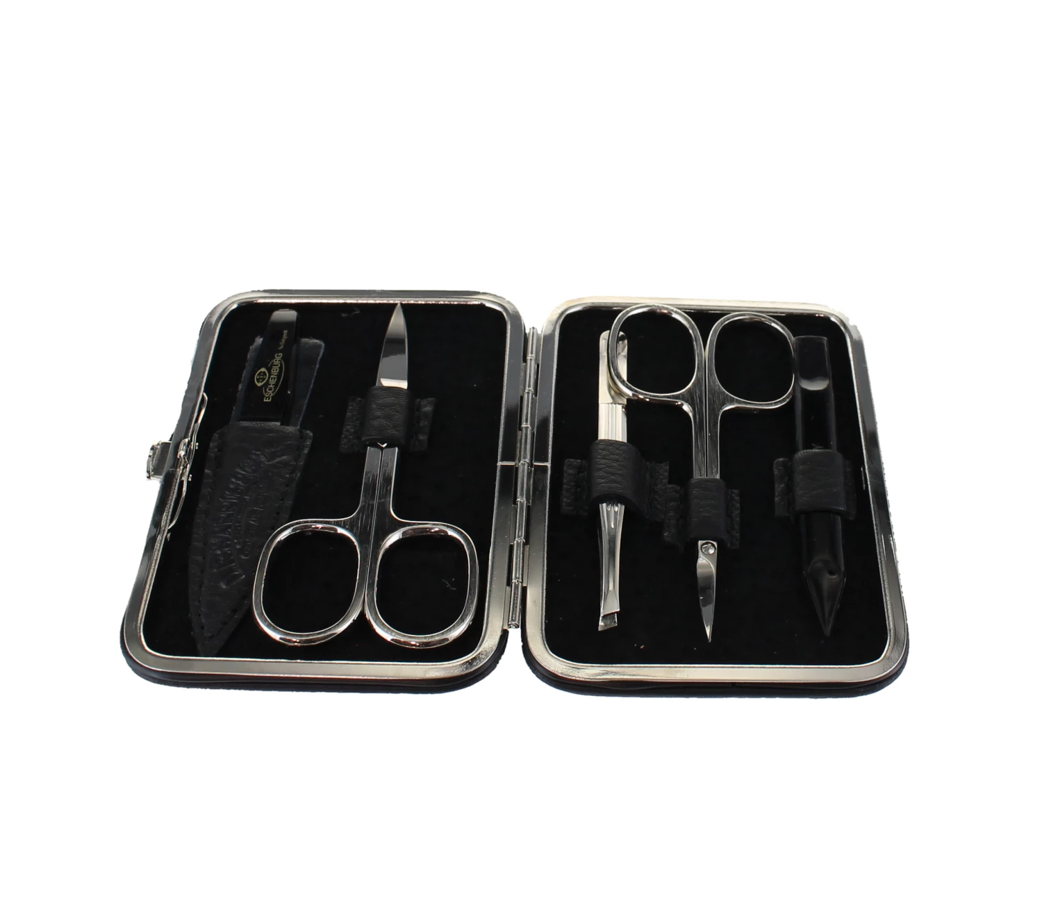 D. R. Harris 5 Piece Black Hard Case Manicure Set 1 D. R. Harris 5 Piece Black Hard Case Manicure Set