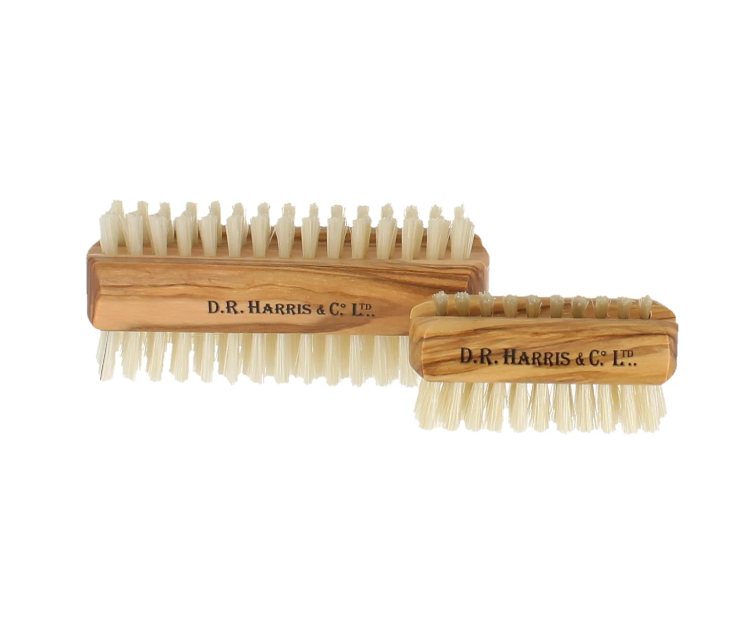 D. R. Harris Large Olive Wood Nail Brush 2 D. R. Harris Large Olive Wood Nail Brush