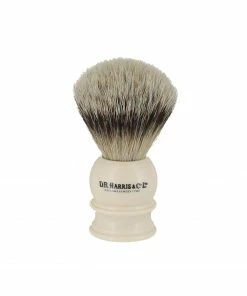 D. R. Harris E2 Silver Tip Badger Shaving Brush - Ivory