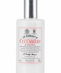D. R. Harris 100ml Milk Of Cucumber & Roses In Dispenser Bottle