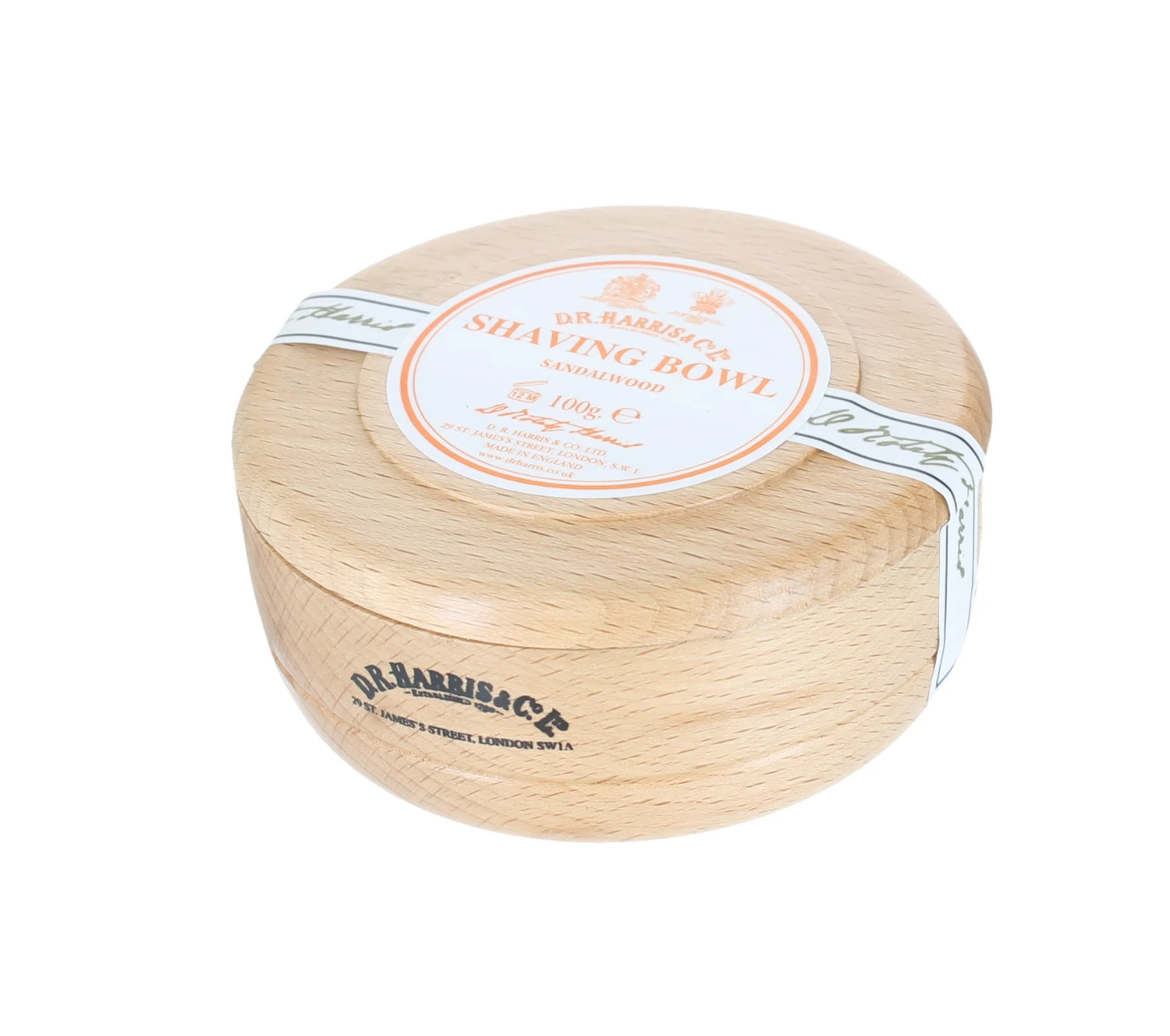 D. R. Harris Sandalwood Shaving Beech Bowl 1 D. R. Harris Sandalwood Shaving Beech Bowl