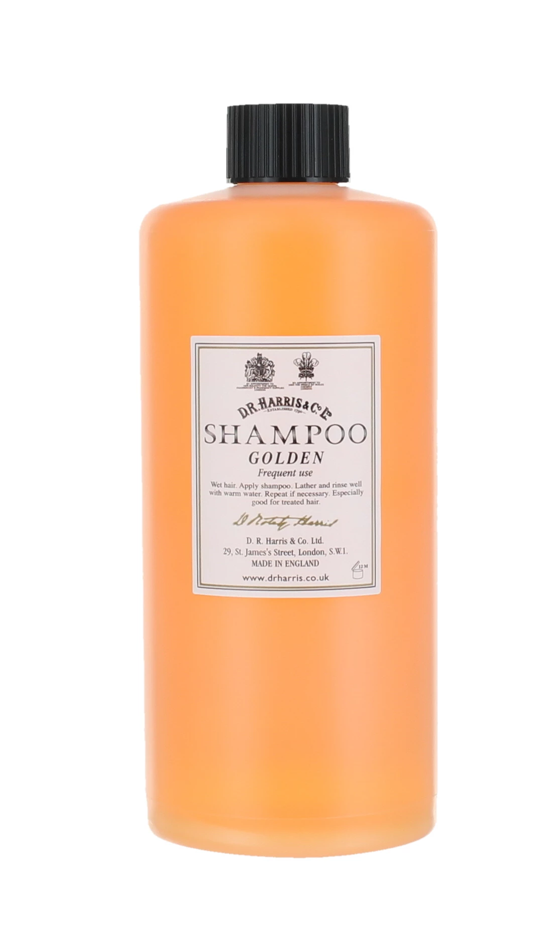 D. R. Harris 600ml Golden Shampoo 1 D. R. Harris 600ml Golden Shampoo