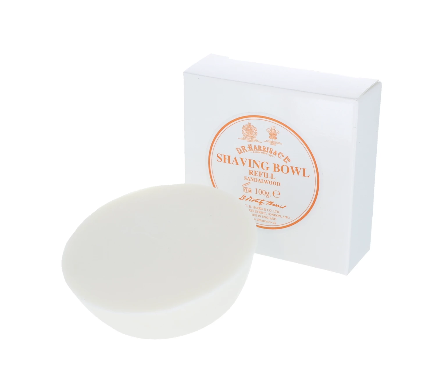 D. R. Harris Sandalwood Shaving Soap Refill 1 D. R. Harris Sandalwood Shaving Soap Refill