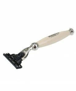 D. R. Harris Mach 3 Nickel Razor Ivory