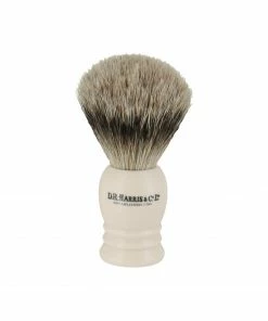 D. R. Harris R2 Super Badger Shaving Brush - Ivory