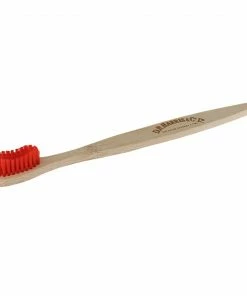 D. R. Harris Red Bristle Biodegradable Bamboo Toothbrush