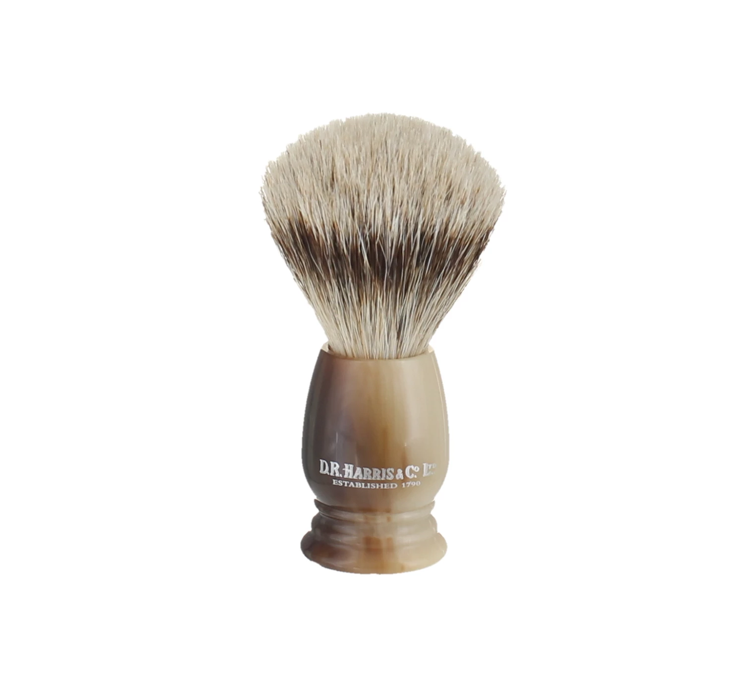D. R. Harris S2 Super Badger Shaving Brush - Horn 1 D. R. Harris S2 Super Badger Shaving Brush - Horn