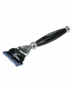 D. R. Harris Fusion Nickel Razor Ebony