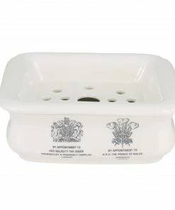 D. R. Harris Earthenware Two Piece Soap Dish