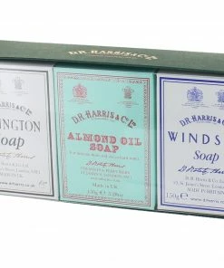 D. R. Harris Arlington, Almond, Windsor 150g Bath Soap Trio