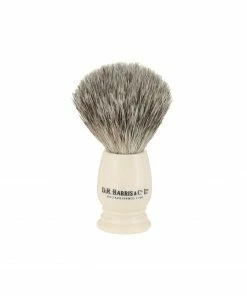 D. R. Harris S1 Best Badger Shaving Brush - Ivory