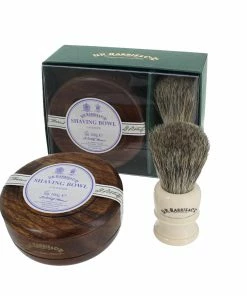D. R. Harris Lavender Shaving Gift Set Mahogany
