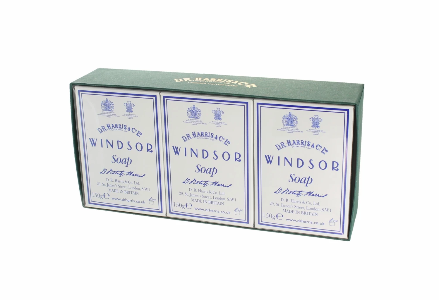 D. R. Harris 3 Pack Windsor Bath Soap 1 D. R. Harris 3 Pack Windsor Bath Soap