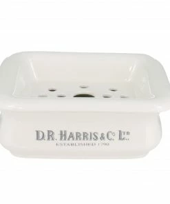D. R. Harris Earthenware Two Piece Soap Dish