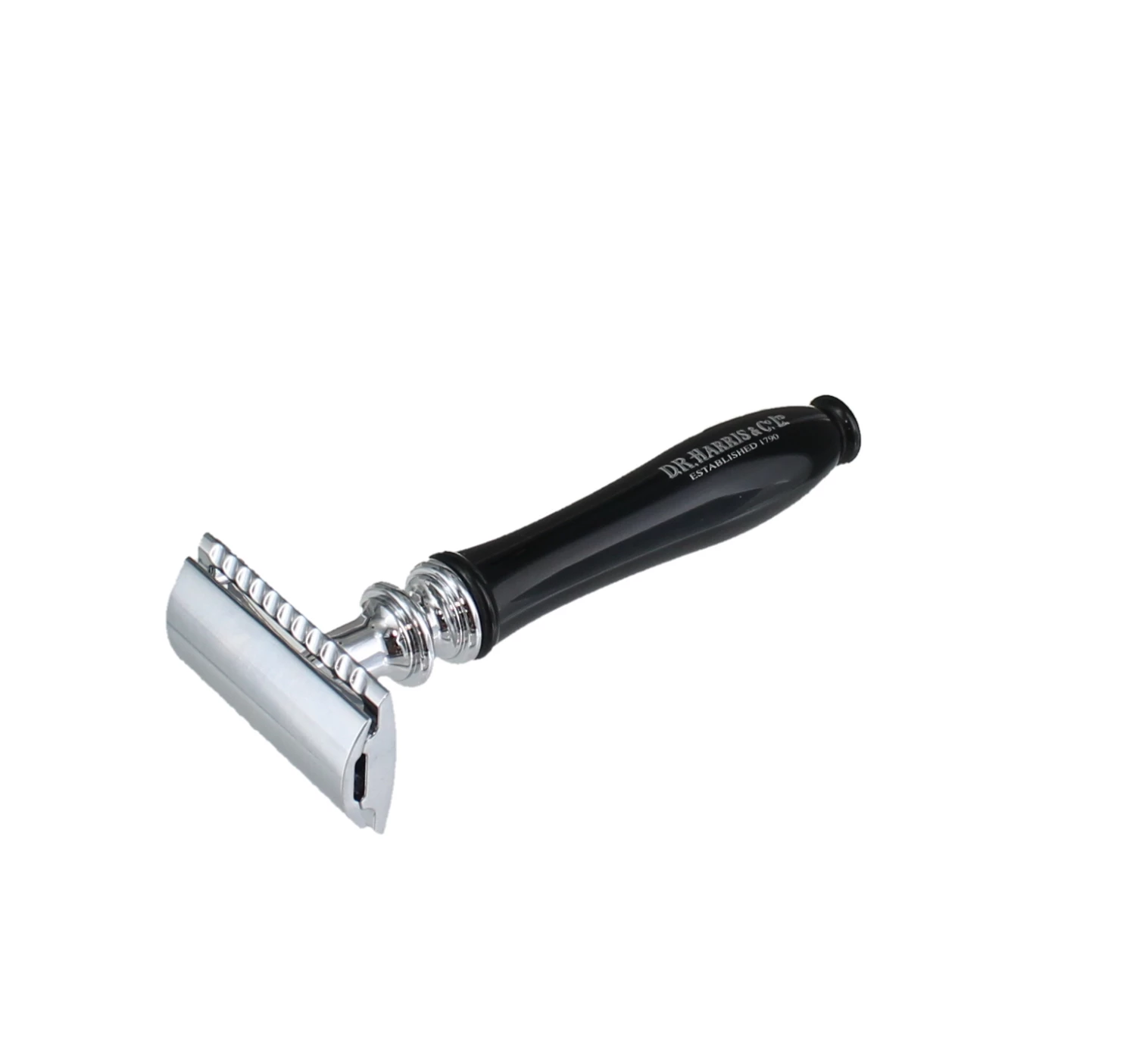 D. R. Harris Ebony Safety Razor - 3 piece 1 D. R. Harris Ebony Safety Razor - 3 piece