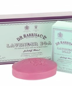 D. R. Harris Lavender Hand Soap Box of 3 x 75g