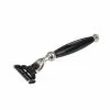 D. R. Harris Mach 3 Nickel Razor Ebony
