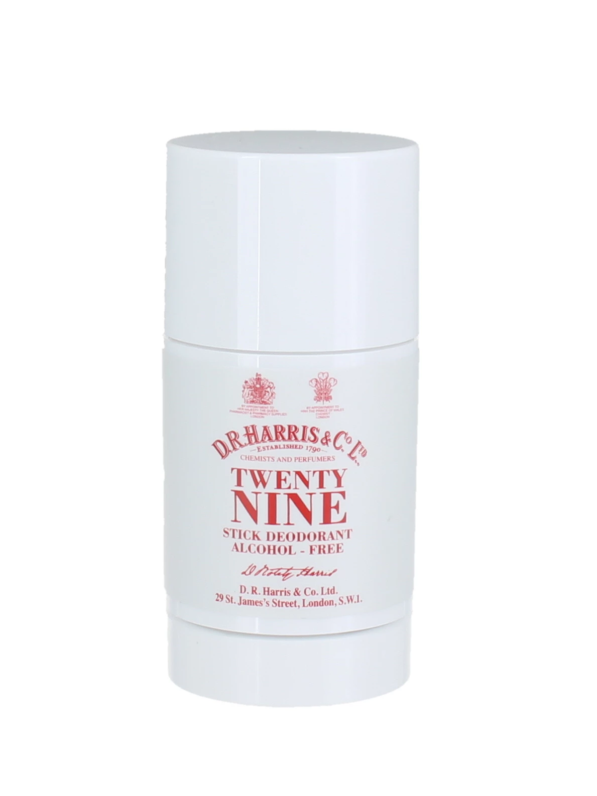 D. R. Harris Twenty Nine Alcohol Free Stick Deodorant 1 D. R. Harris Twenty Nine Alcohol Free Stick Deodorant